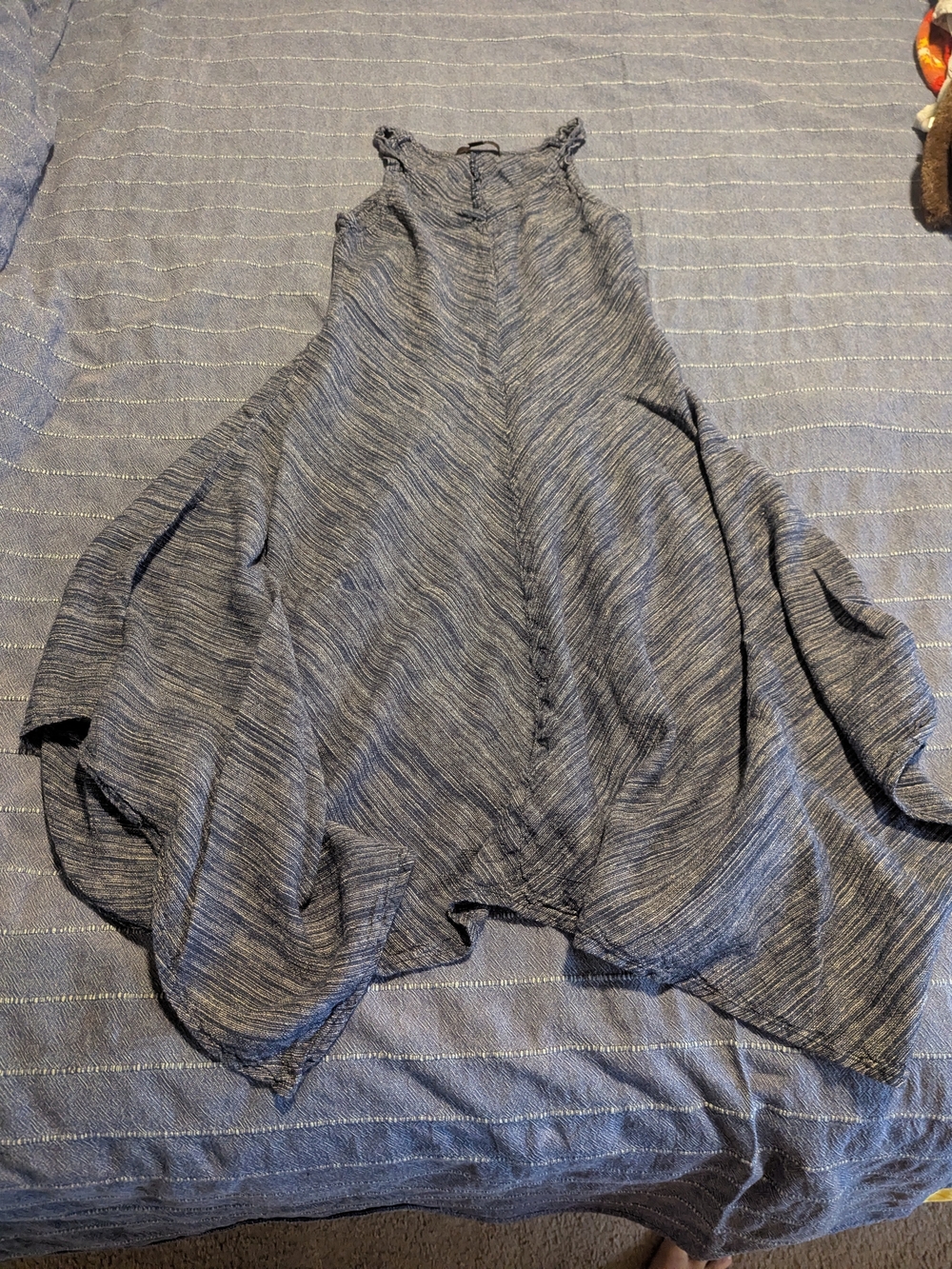 Fever Heathered Asymmetrical Dress, S